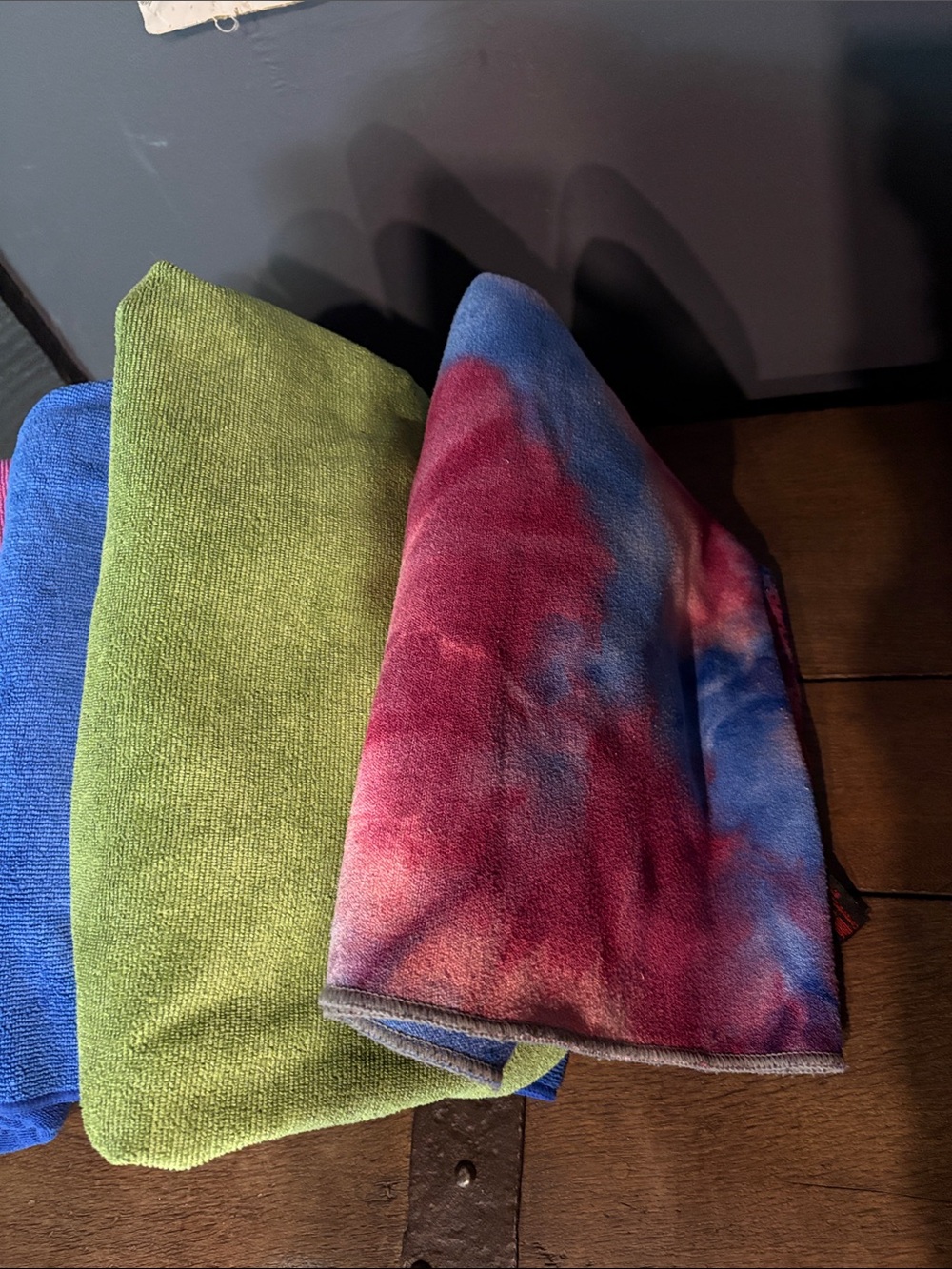 Tie-Dye Microfiber Cleaning Cloths - Pink, Blue, Green